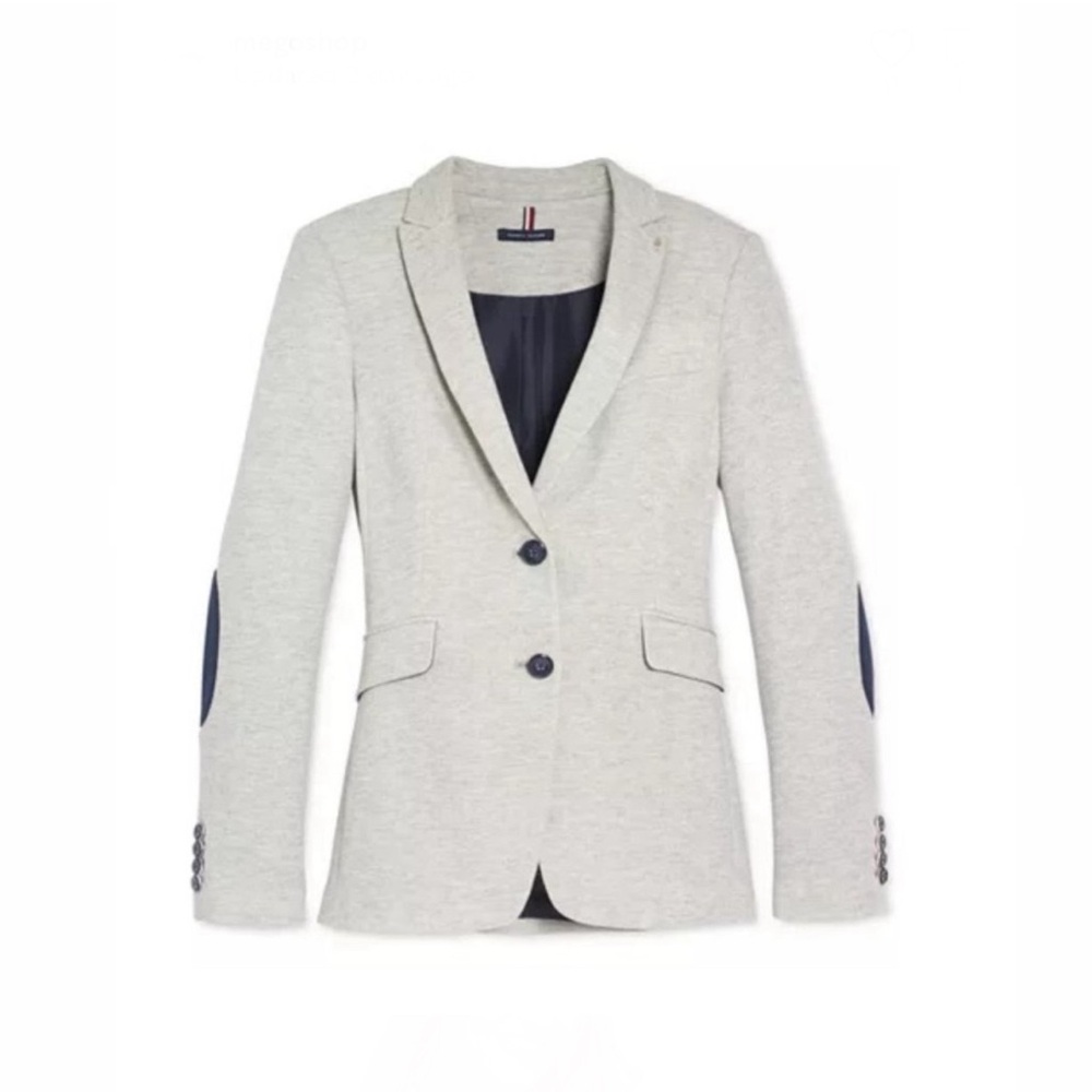 Women’s Knit Tommy Hilfiger Blazer - Picture 2 of 10